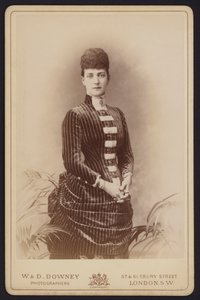 Portrait, Alexandra of Denmark, married Prince Albert Edward, later King Edward VII by English Photographer
