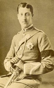 Portrait of Prince Albert Victor of Wales by English Photographer