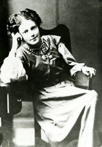 Portrait of Mary Eleanor Gawthorpe, c.1909 by English Photographer