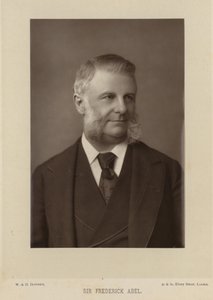 Portrait of Sir Frederick Abel by English Photographer