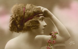 Portrait of a young woman by English Photographer