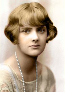 Portrait of the Writer Daphne du Maurier in 1930
