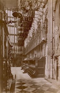 Postcard of Westminster Abbey by English Photographer