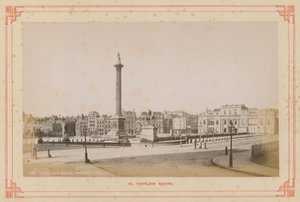 Postcard with an Image of Trafalgar Square by English Photographer