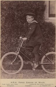 Prince Edward of Wales by English Photographer