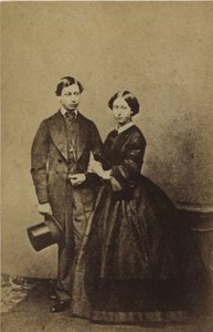 Prince of Wales and Princess Alice by English Photographer