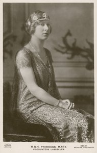 Princess Mary, Viscountess Lascelles by English Photographer