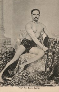 Professor Dora Swamy Iyengar by English Photographer