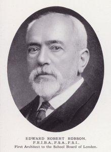 Prominent Men of London: Edward Robert Robson by English Photographer