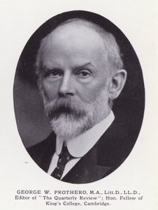 Prominent Men of London: George W Prothero by English Photographer