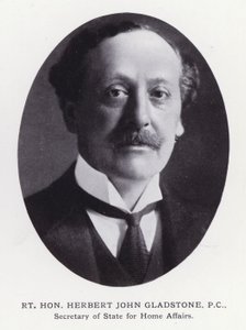 Prominent Men of London: Rt Hon Herbert John Gladstone by English Photographer