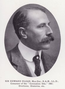 Prominent Men of London: Sir Edward Elgar by English Photographer