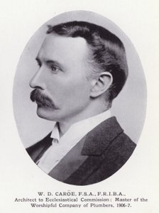 Prominent Men of London: W D Caroe (b/w photo)