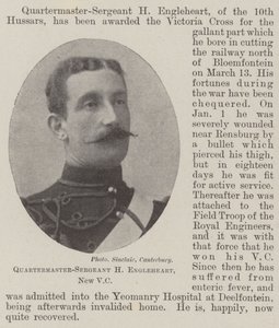 Quartermaster-Sergeant H Engleheart, New VC