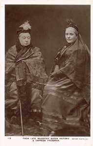 Queen Victoria, Empress Frederick by English Photographer