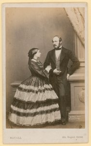 Queen Victoria and the Prince Consort by English Photographer