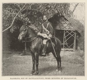 Rajoelina, Son of Rainilairivony, Prime Minister of Madagascar by English Photographer