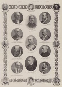 Recipients of Coronation Honours