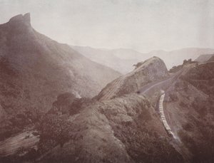 Reversing Station and Dukes Nose, Poona Ghat by English Photographer