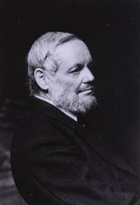 Richard Garnett, English poet, scholar, librarian and Keeper of Printed Books at the British Museum by English Photographer