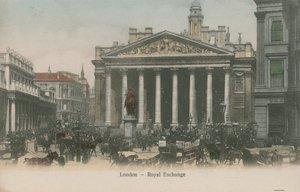 Royal Exchange, London by English Photographer
