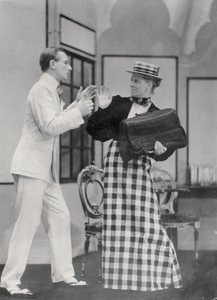 Scene from the Importance of Being Earnest, by Oscar Wilde at the Lyric Hammersmith, on 7 July 1930 by English Photographer