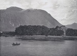 Scotland: Ruins of Inverlochy Castle, Ben Nevis