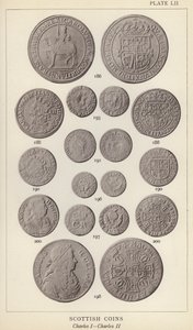 Scottish Coins, Charles I, Charles II by English Photographer