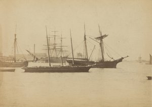 Ships and Boats on The Thames by English Photographer