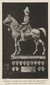 Silver Statuette of the Duke of Wellington, Queen