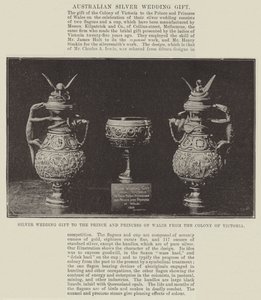 Silver Wedding Gift to the Prince and Princess of Wales from the Colony of Victoria by English Photographer