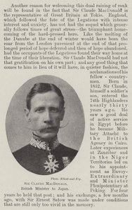 Sir Claude MacDonald, British Minister to Japan