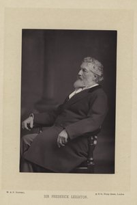 Sir Frederick Leighton by English Photographer