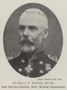 Sir Henry F Norbury, KCB, New Director-General, Navy Medical Department by English Photographer