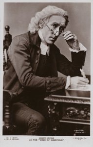 Sir Henry Irving by English Photographer