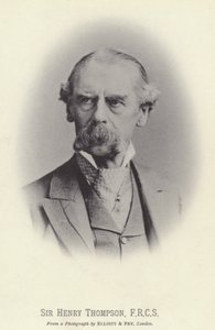 Sir Henry Thompson, FRCS