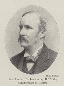 Sir Robert B Llewelyn, KCMG, Administrator of Gambia by English Photographer