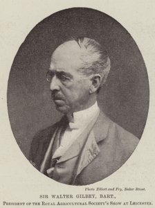 Sir Walter Gilbey, Baronet, President of the Royal Agricultural Society