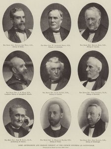Some Archbishops and Bishops Present at the Church Congress at Nottingham by English Photographer