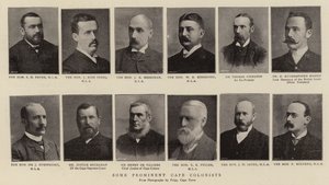 Some Prominent Cape Colonists by English Photographer