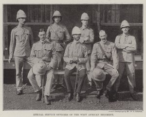Special Service Officers of the West African Regiment
