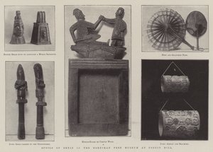 Spoils of Benin in the Horniman Free Museum at Forest Hill by English Photographer