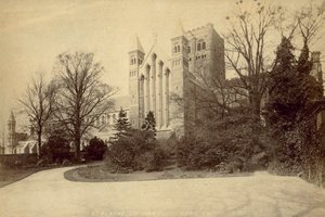 St Albans Abbey by English Photographer