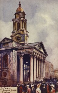 St Georges, Hanover Square, London by English Photographer