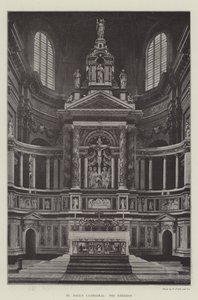 St Pauls Cathedral, the Reredos
