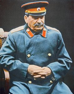 Stalin at the Yalta Conference, February 1945