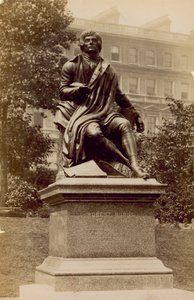 Statue of Robert Burns by English Photographer