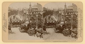 Stereographic Print of Queen Victoria