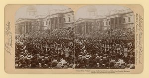Stereographic print of Queen Victoria