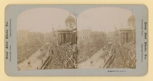 Stereoscopic print of Queen Victoria